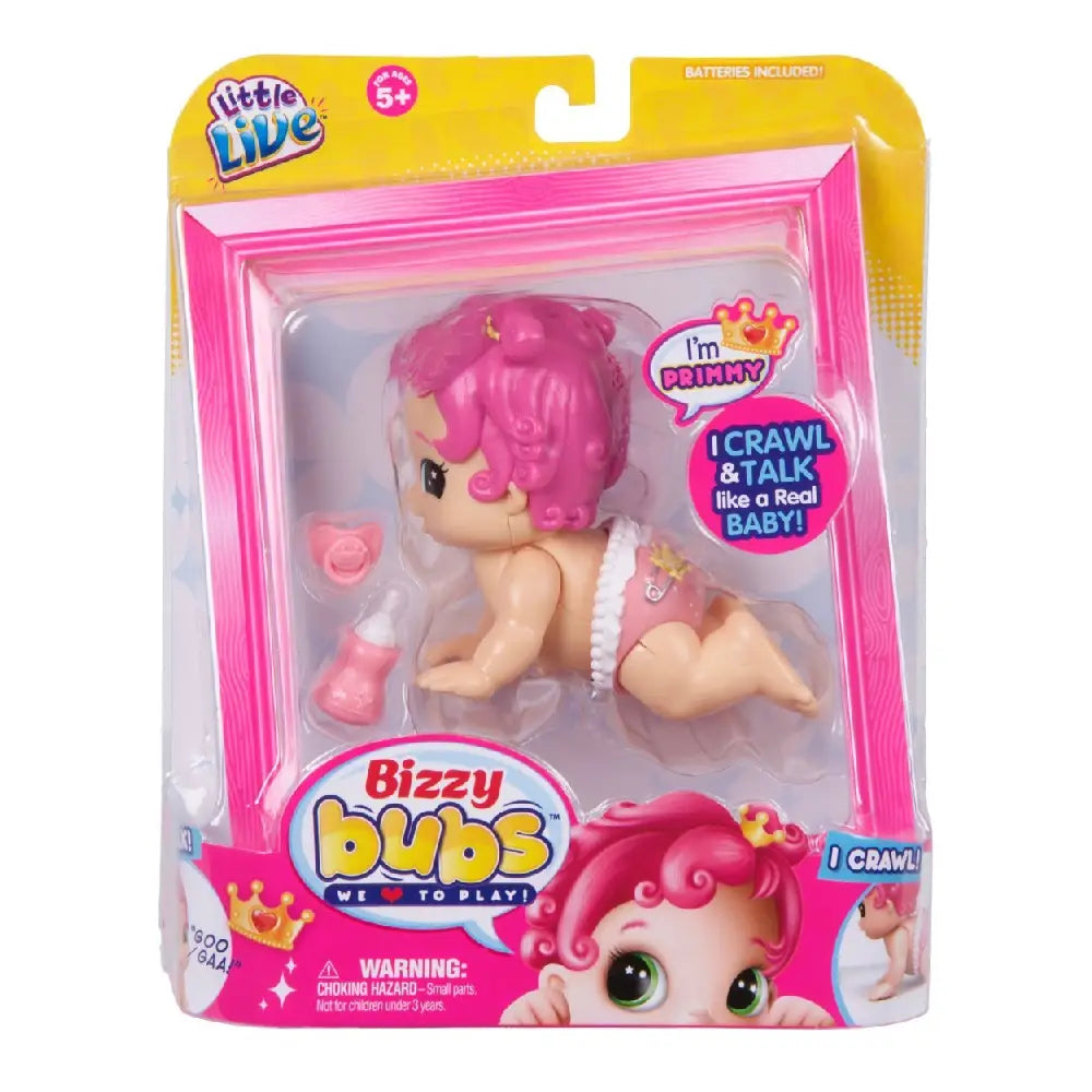 Live Bizzy Bubs Clap Baby Primmy 28472