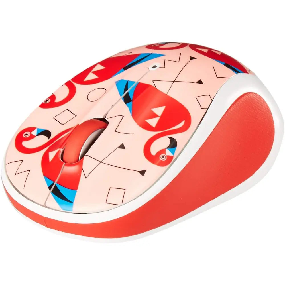 Logitech M325c Wireless Optical Mouse - Flamingo 910-004678 thumbnail