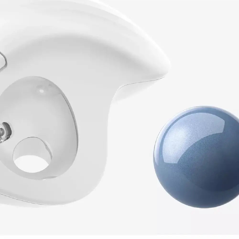 Logitech Ergo M575 Wireless Trackball Mouse for Business  Off-White 910-006437 thumbnail
