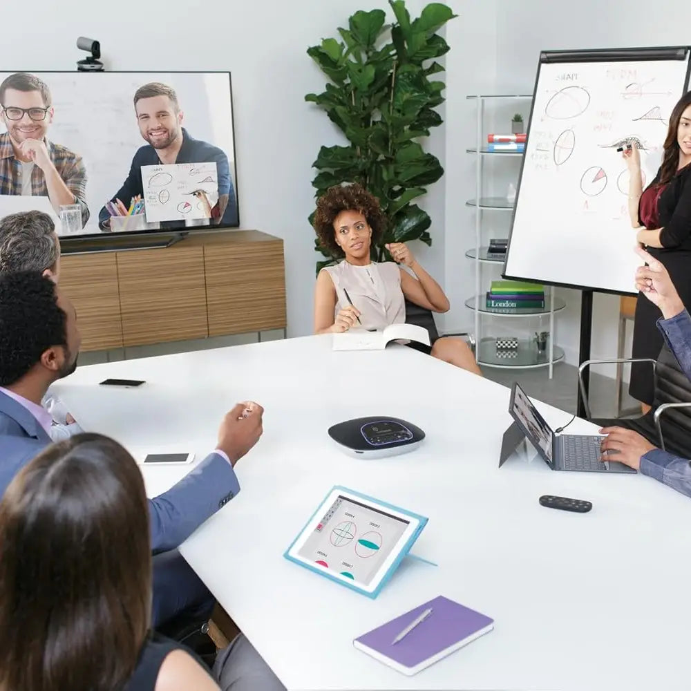 Logitech Group USB HD Video and Audio Conferencing System for Big Meeting Rooms 960-001054 thumbnail