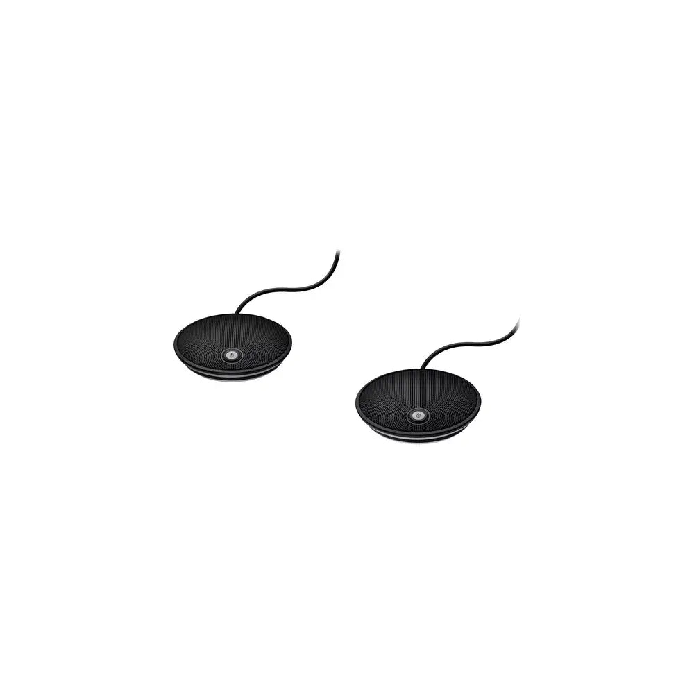 Logitech Group Video Conferencing Bundle with Expansion Mics for Big Meeting Rooms, Black and Silver 960-001060 thumbnail