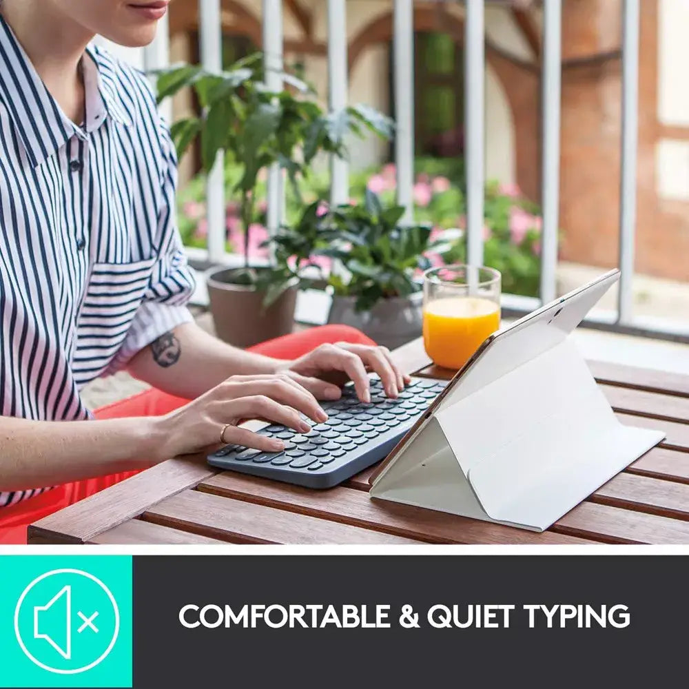 Logitech K380 Multi-Device Wireless Keyboard - Graphite thumbnail