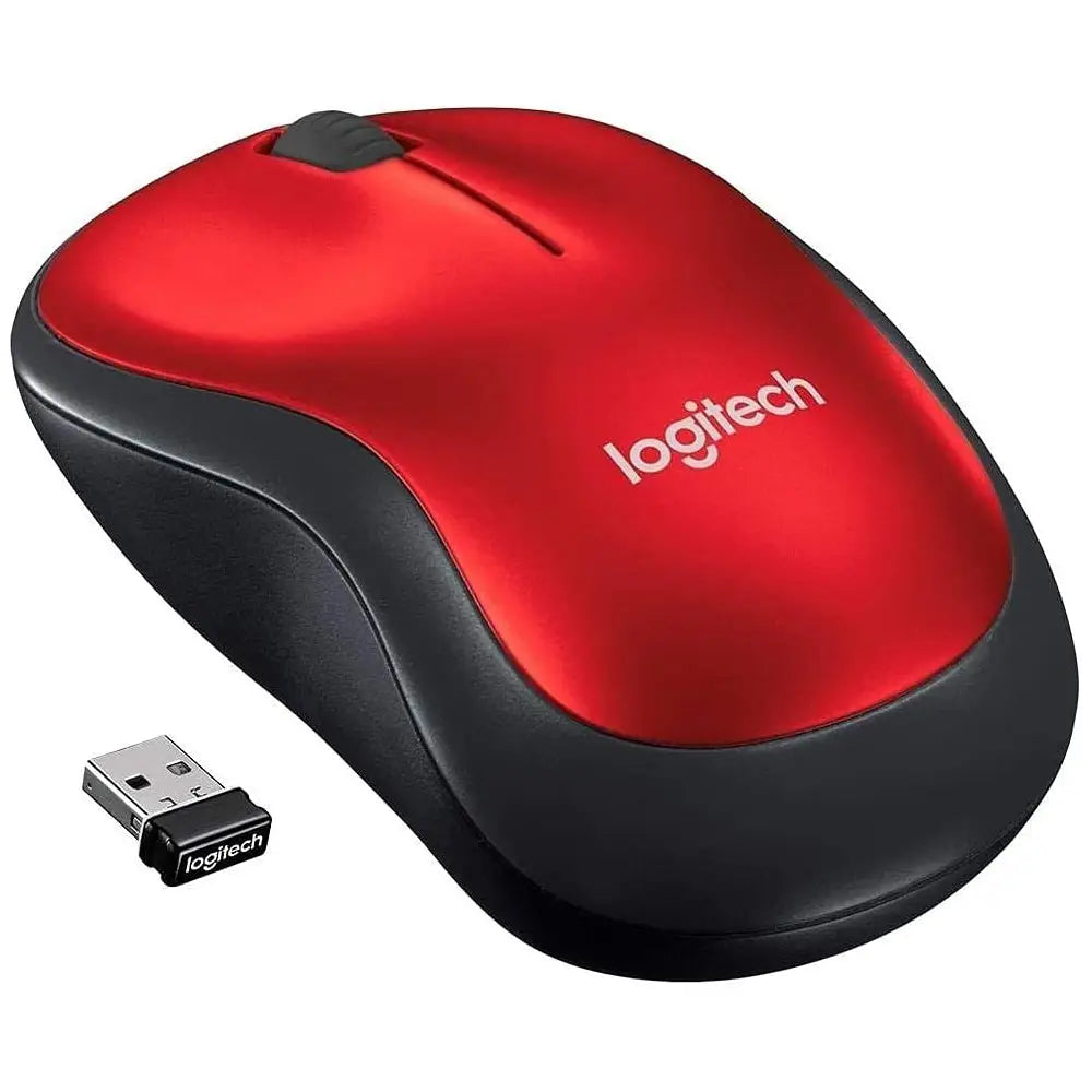 Logitech M185 Wireless Mouse RED BAY BACK 910-003635-BB thumbnail