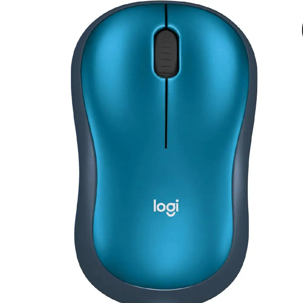 Logitech M185 Wireless Mouse, Blue 910-003636 thumbnail