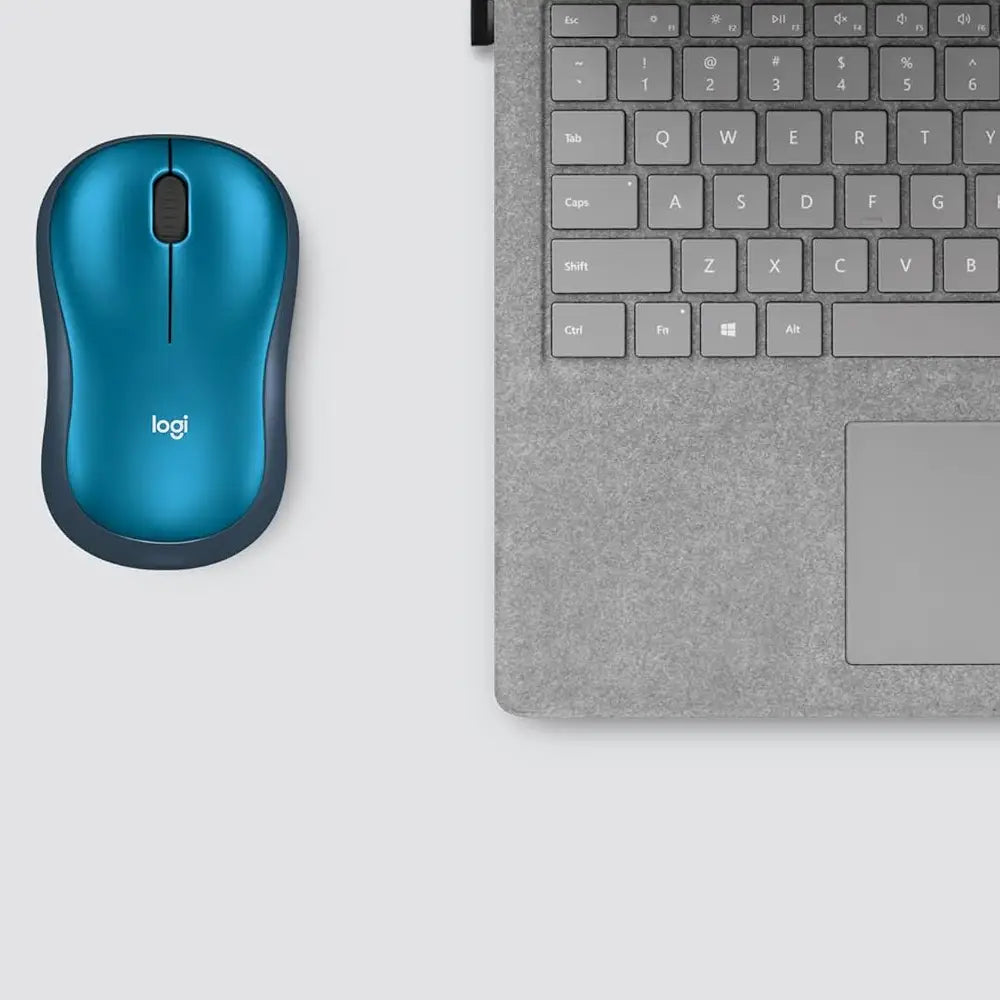 Logitech M185 Wireless Mouse, Blue 910-003636 thumbnail