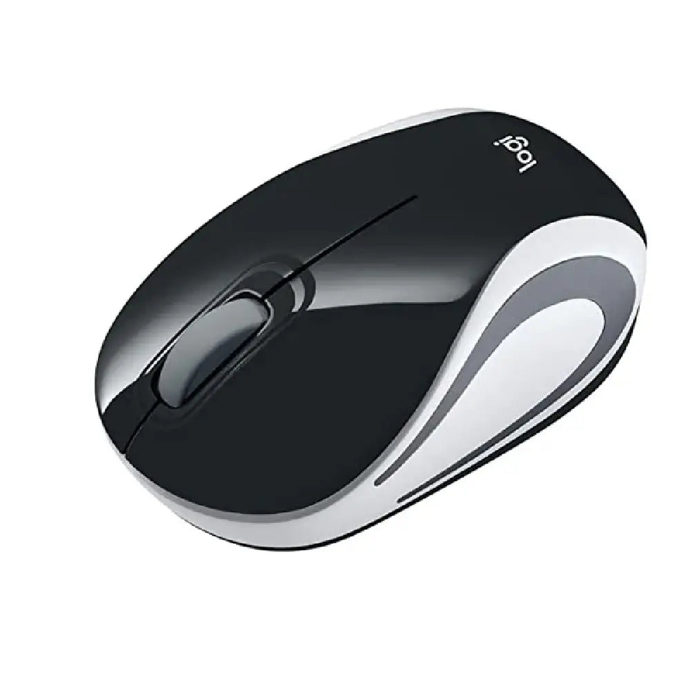 Logitech M187 mini Mouse Black-White 910-005459 thumbnail