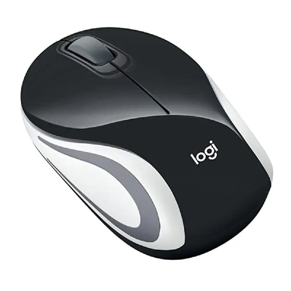 Logitech M187 mini Mouse Black-White 910-005459 thumbnail