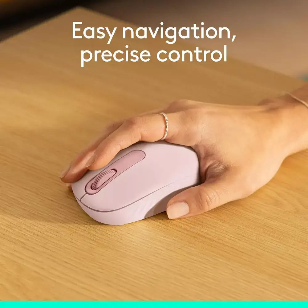 Logitech M196 Bluetooth Wireless Mouse Rose pink 910-007439 thumbnail