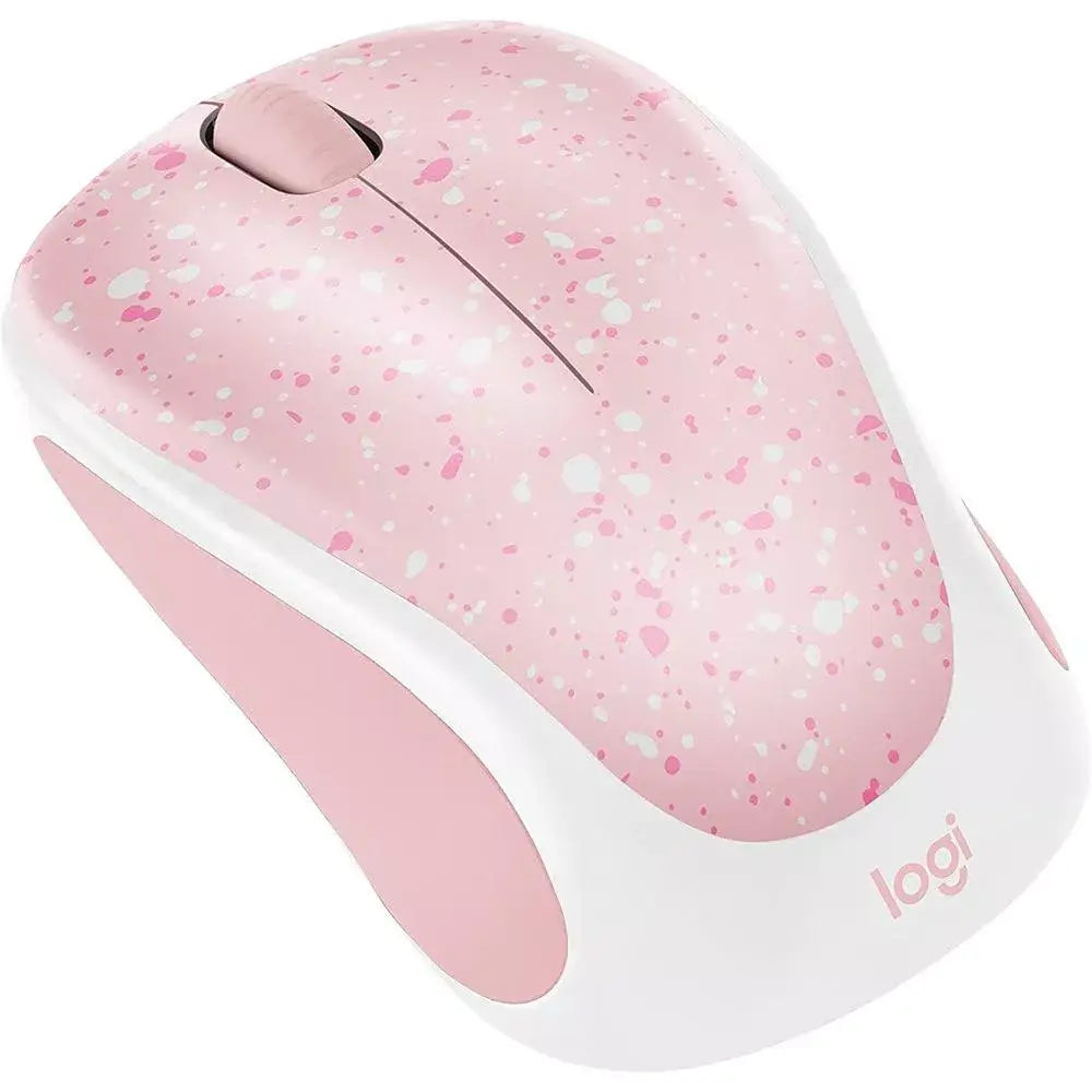 Logitech M317 Mouse - Rose Splash 910-006213 thumbnail
