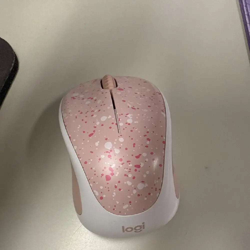 Logitech M317 Mouse - Rose Splash 910-006213 thumbnail