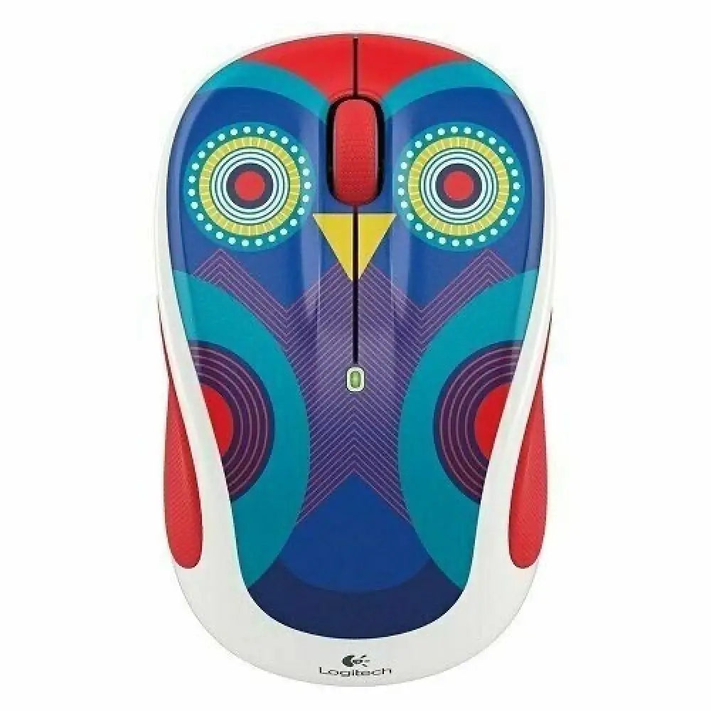 Logitech M317 Wireless Optical Mouse Owl 910-004464 thumbnail