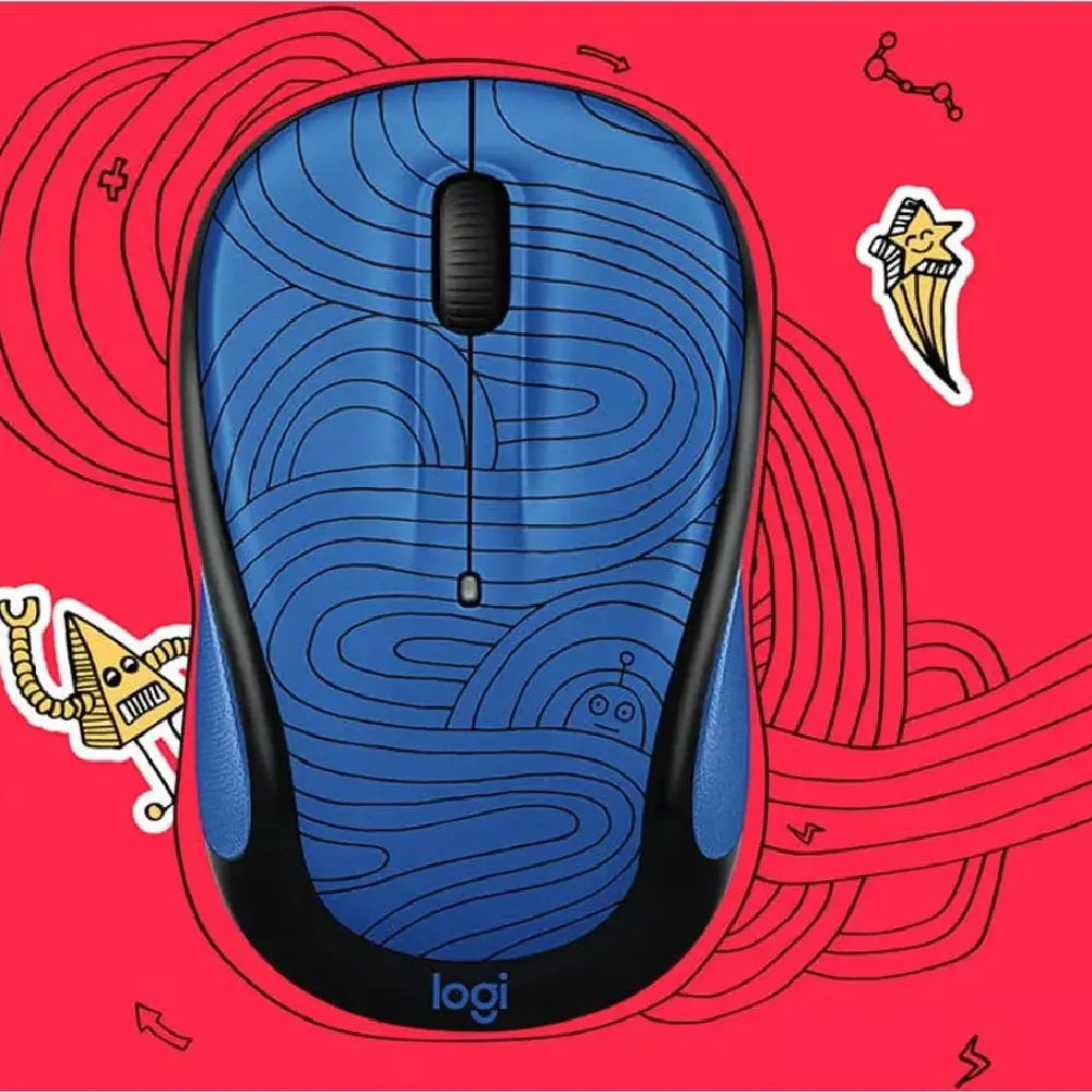 Logitech M325c Wireless Mouse Deep Blue Bot 910-005030 thumbnail