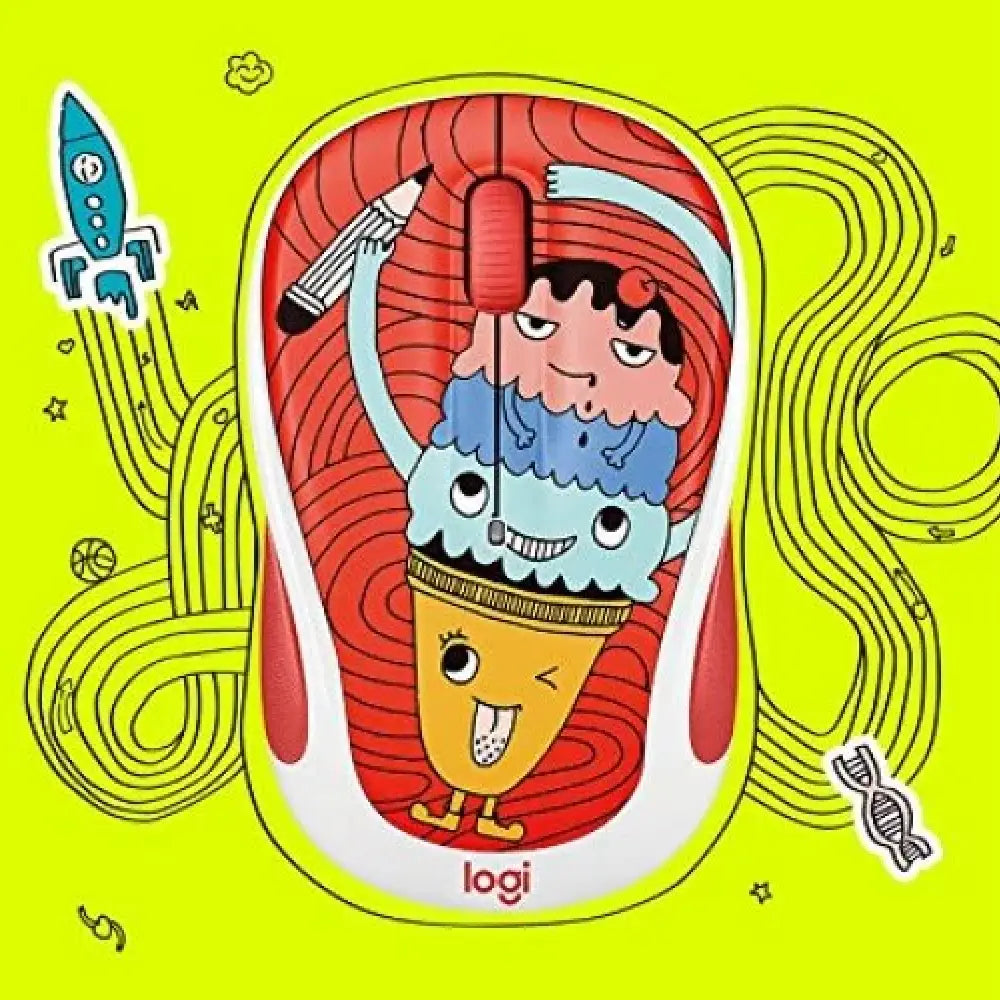 LogitechM325c Wireless Mouse Triple Scoop Ice Cream 910-005026 thumbnail