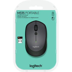 Logitech M335 Wireless Mouse - Black