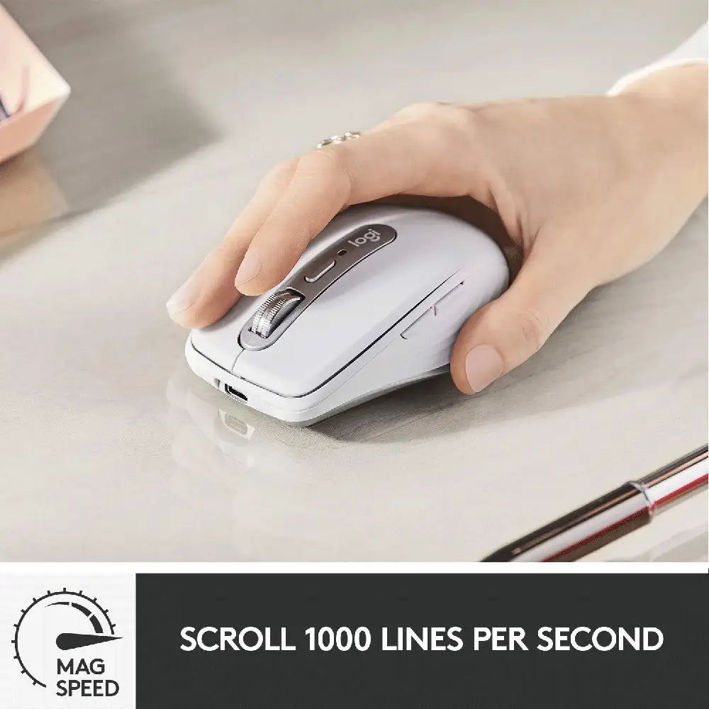 Logitech MX Anywhere 3 for Mac – Wireless, Mice - Pale Grey thumbnail