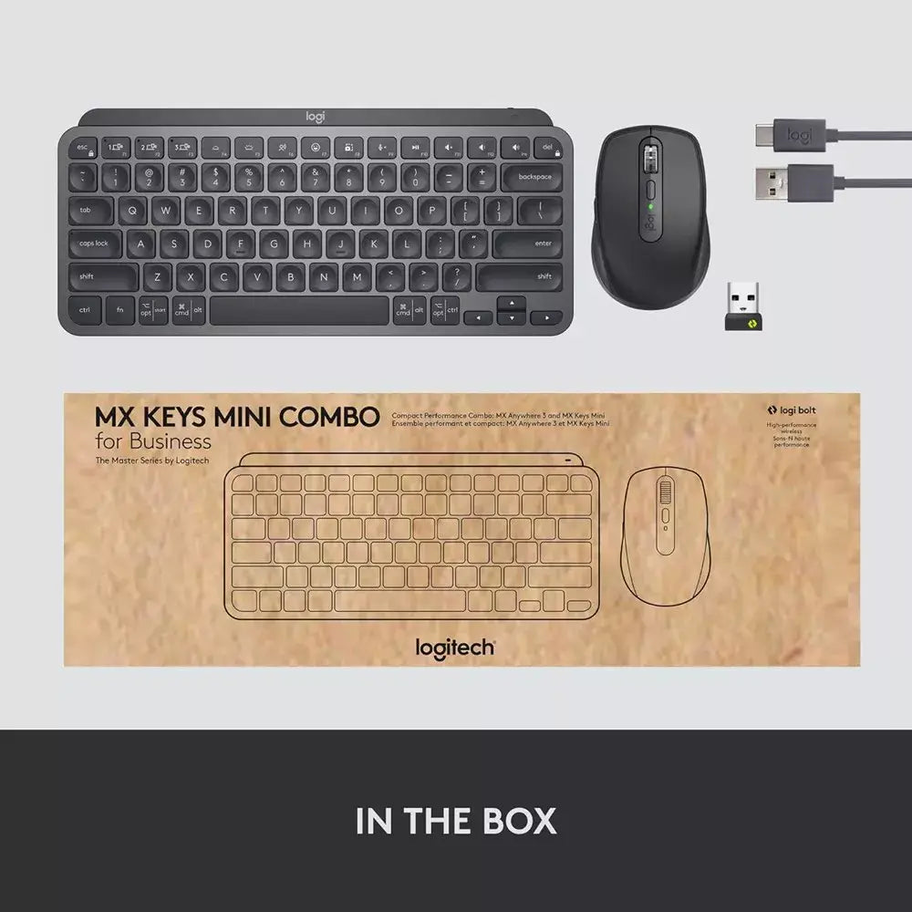 Logitech MX Keys Mini Combo for Business Graphite thumbnail