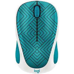 Logitech Mouse Teal Maze