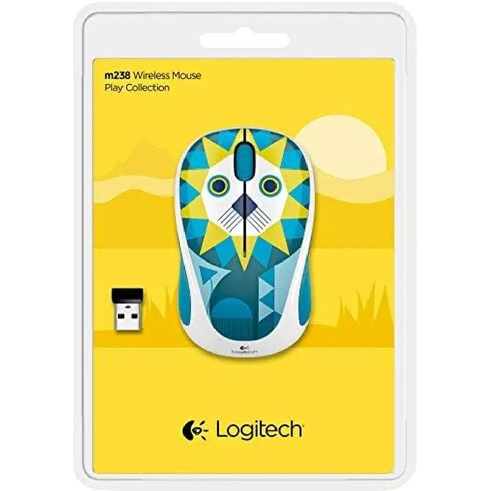 Logitech Optical Mouse Wireless M317C Lion 910-004628 thumbnail