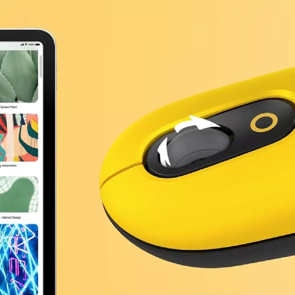 Logitech POP Mouse Blast Yellow 910-006543 thumbnail