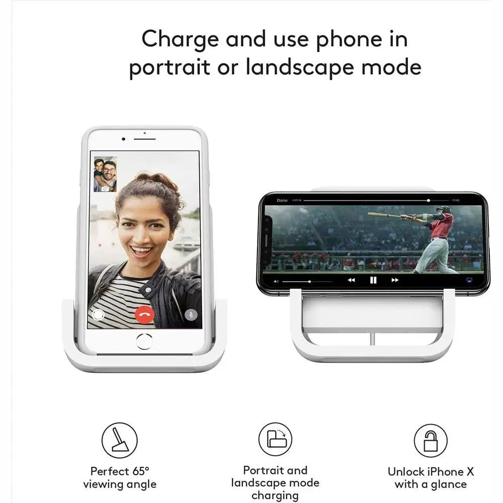 Logitech Powered Wireless Charging Stand Charge Dock 939-001629 thumbnail