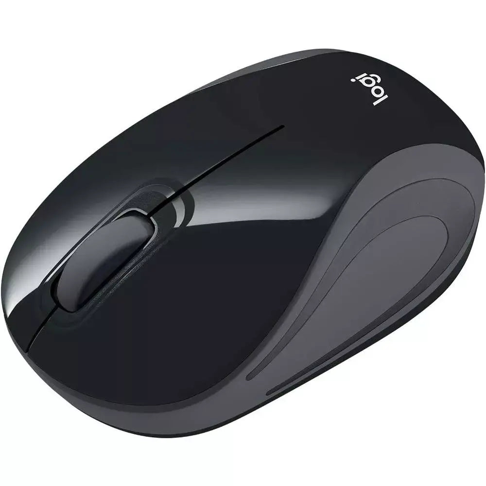 Logitech Wireless Mini Mouse M187  BLACK 910-004840 thumbnail