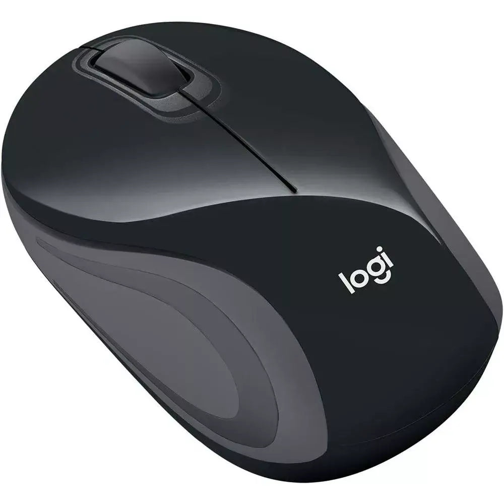 Logitech Wireless Mini Mouse M187  BLACK 910-004840 thumbnail