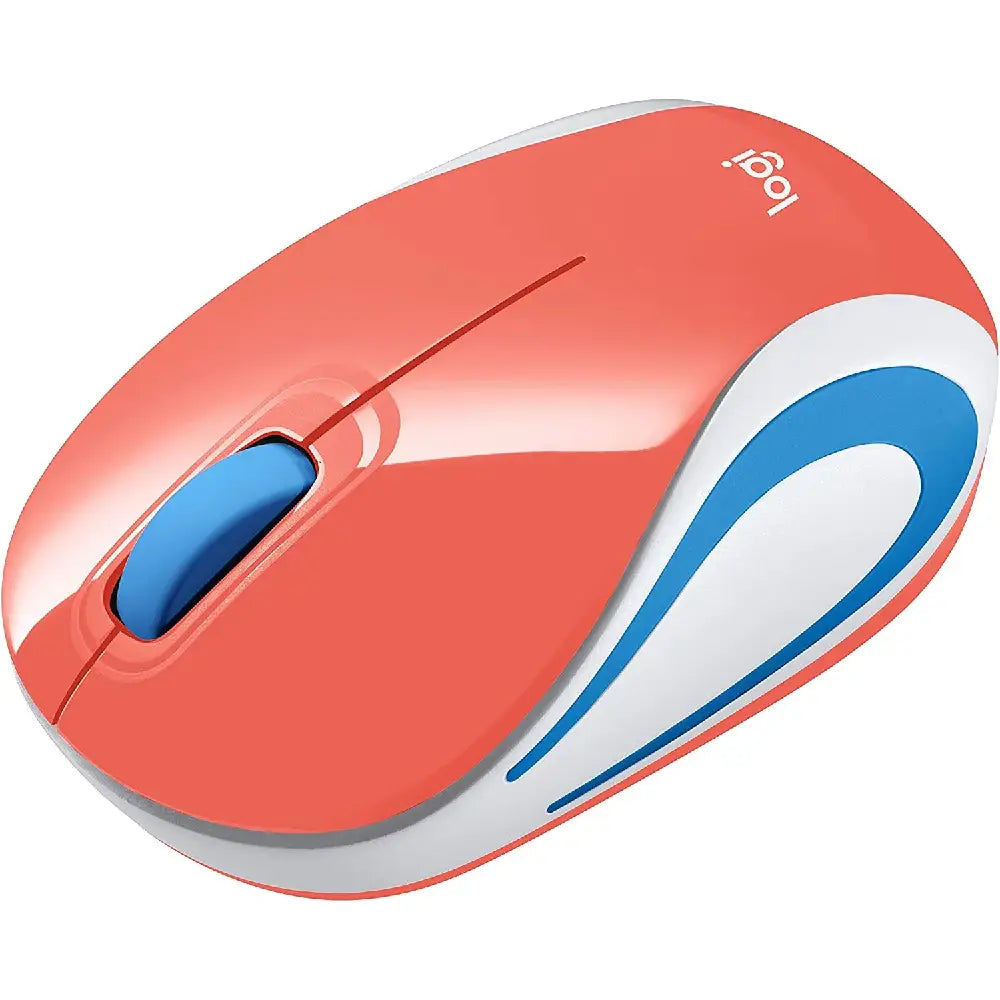 Logitech Wireless Mini Mouse M187 Coral 910-005362 thumbnail
