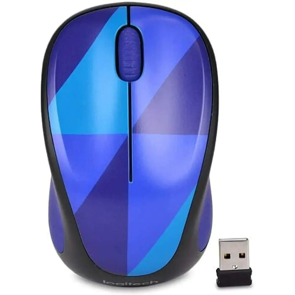 Logitech Wireless Mouse M325 Blue Harlequin thumbnail