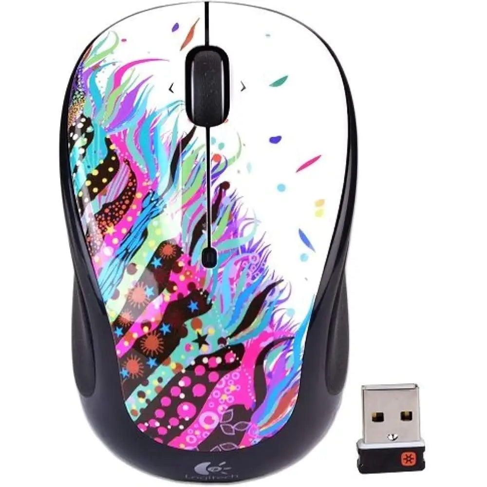 Logitech Wireless Mouse M325 Celebration Black thumbnail