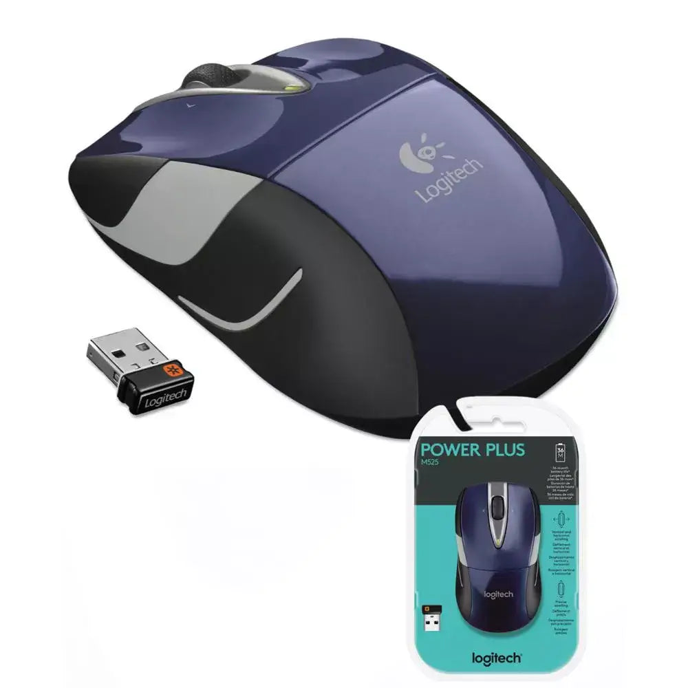 Logitech Wireless Mouse M525 blue  910-002698 thumbnail