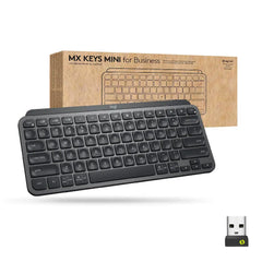 Logitech MX Keys Mini Wireless Illuminated Keyboard for Business. Meet the MX Keys Mini – a compact, smarter, and more powerful wireless keyboard designed with creators in mind. 920-010594