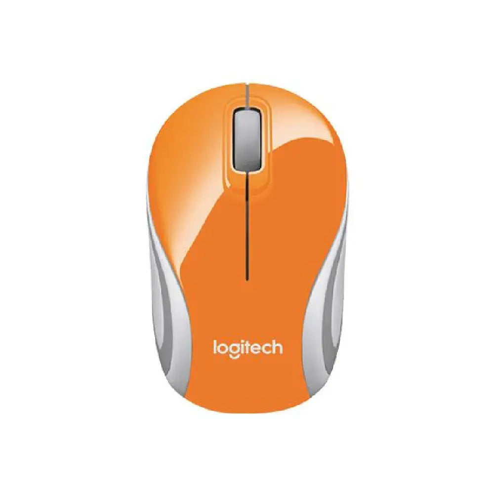 Logitech Mouse Wireless Mini M187 ORANGE 910-003255