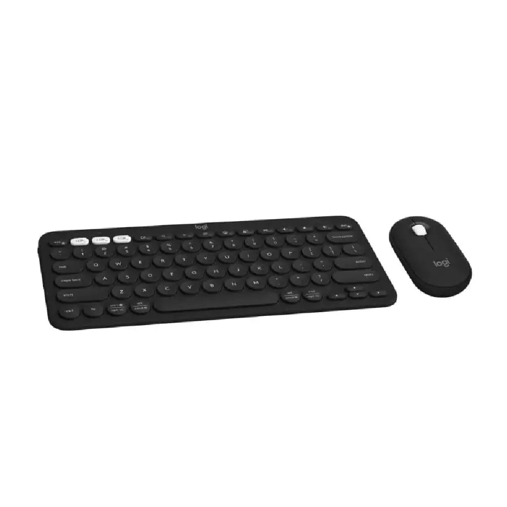 Logitech Slim Bluetooth Combo, Wireless Keyboard and Mouse 920-012525 thumbnail