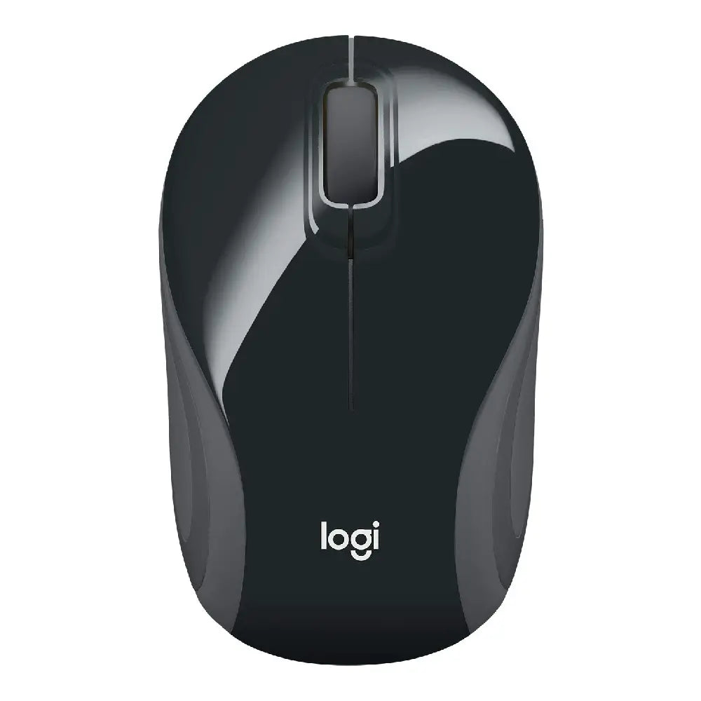 Logitech Wireless Mini Mouse M187  BLACK 910-004840 thumbnail
