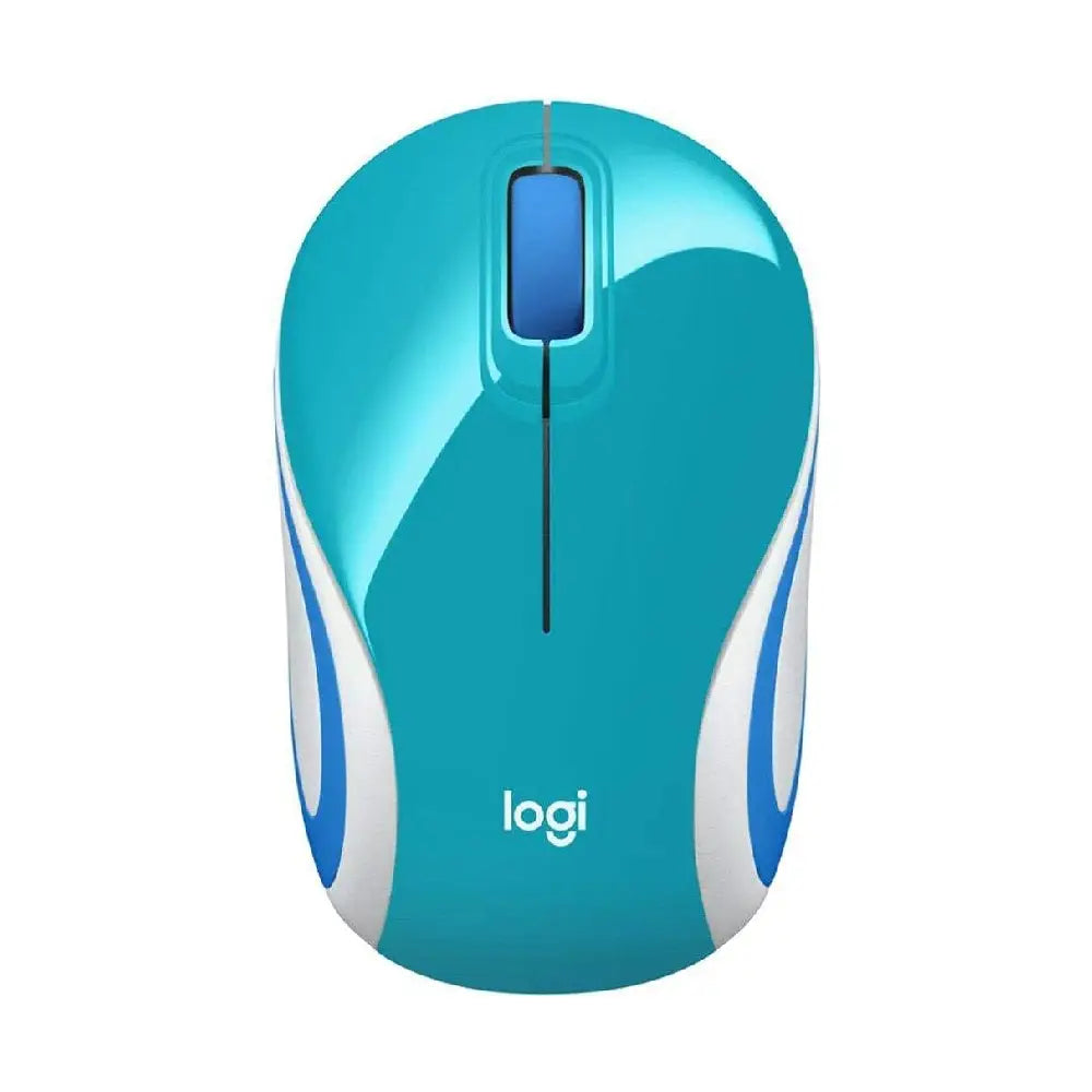 Logitech Wireless Mini Mouse M187 Bright Teal 910-005363