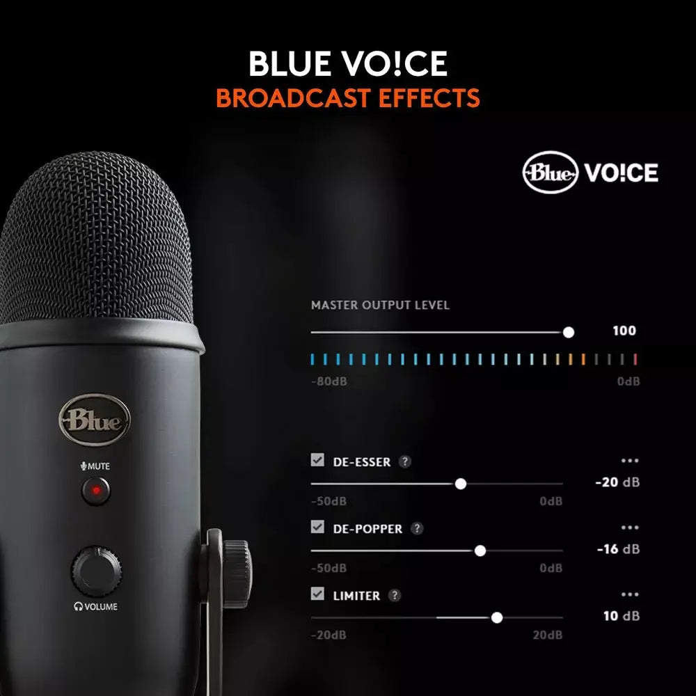 Logitech for Creators Yeti Blackout 988-000481 thumbnail