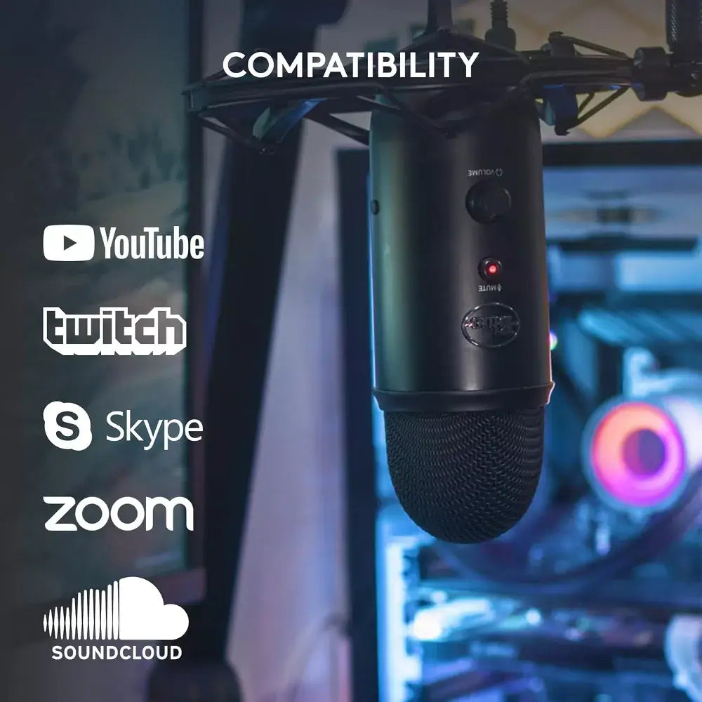 Logitech for Creators Yeti Blackout 988-000481 thumbnail