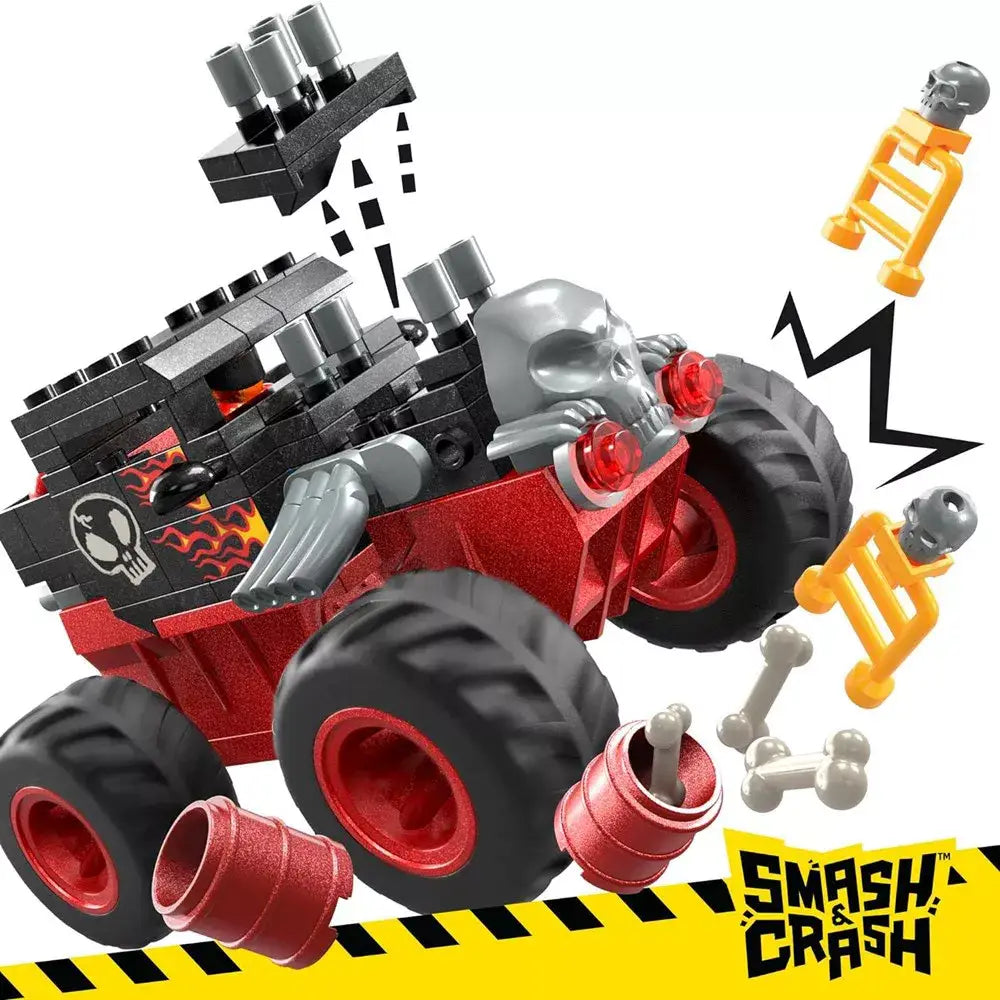 MEGA Hot Wheels Monster Trucks Toy Car Building Set HKF87 thumbnail