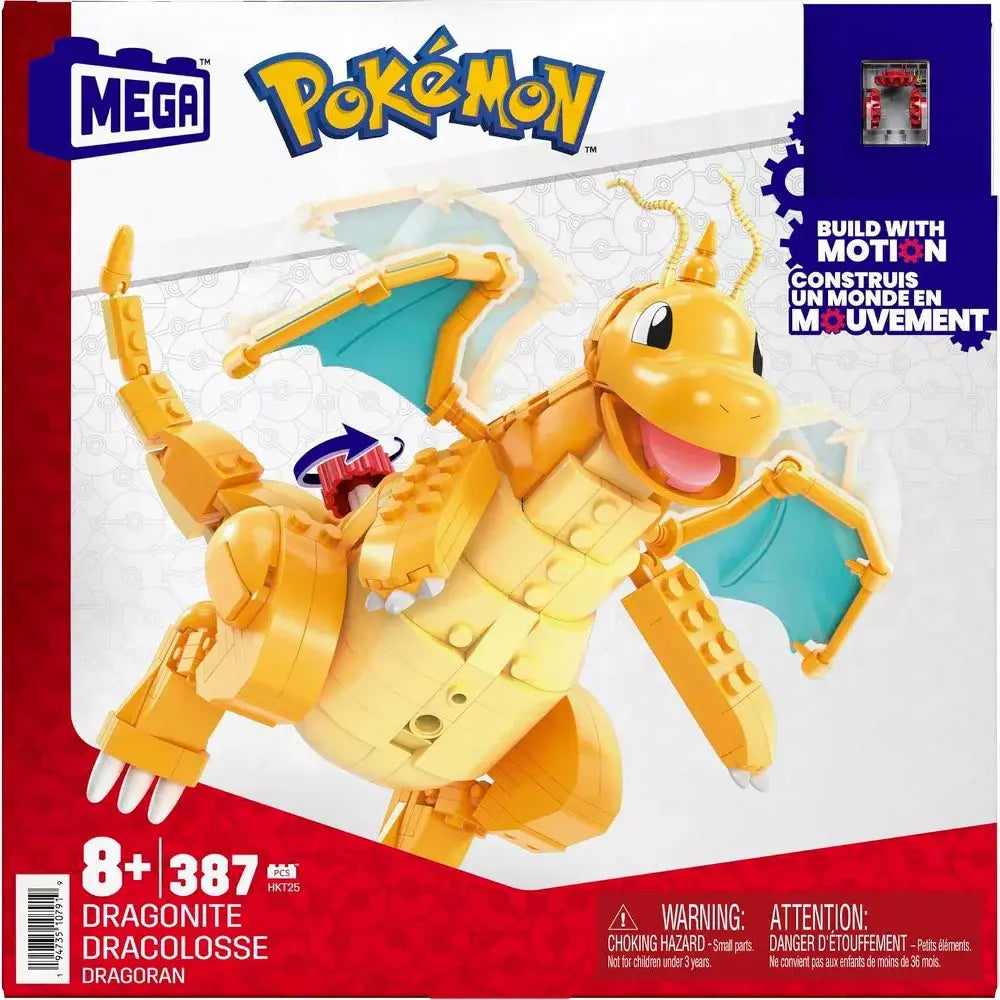 MEGA Pokémon Building Toys Set Dragonite HKT25 thumbnail