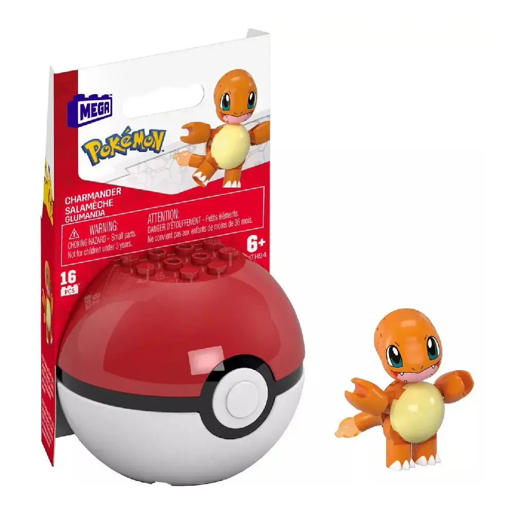 MEGA Pokémon Evergreen Poké Ball Charmander JCT35 thumbnail