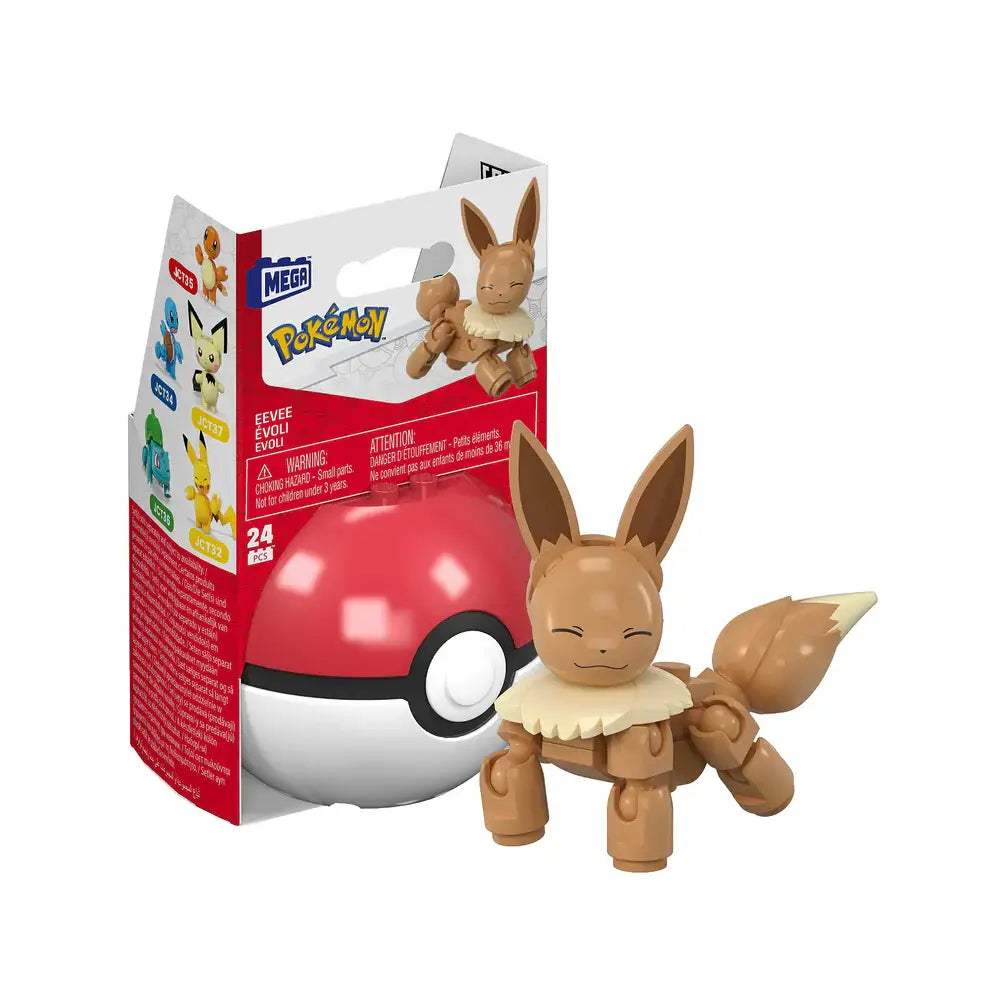 MEGA Pokémon Evergreen Poké Ball Eevee JCT33 thumbnail