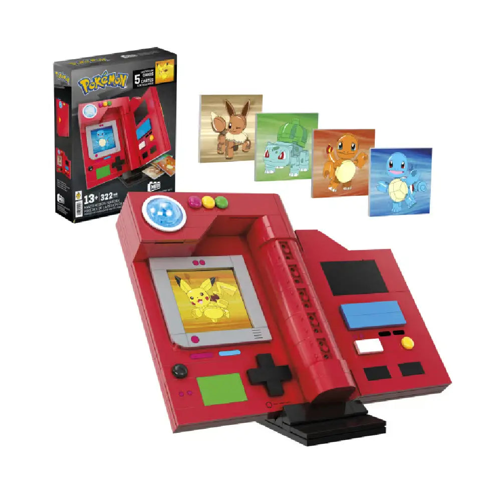 MEGA Pokémon Kanto Region Pokédex Building Kit HYM37 thumbnail
