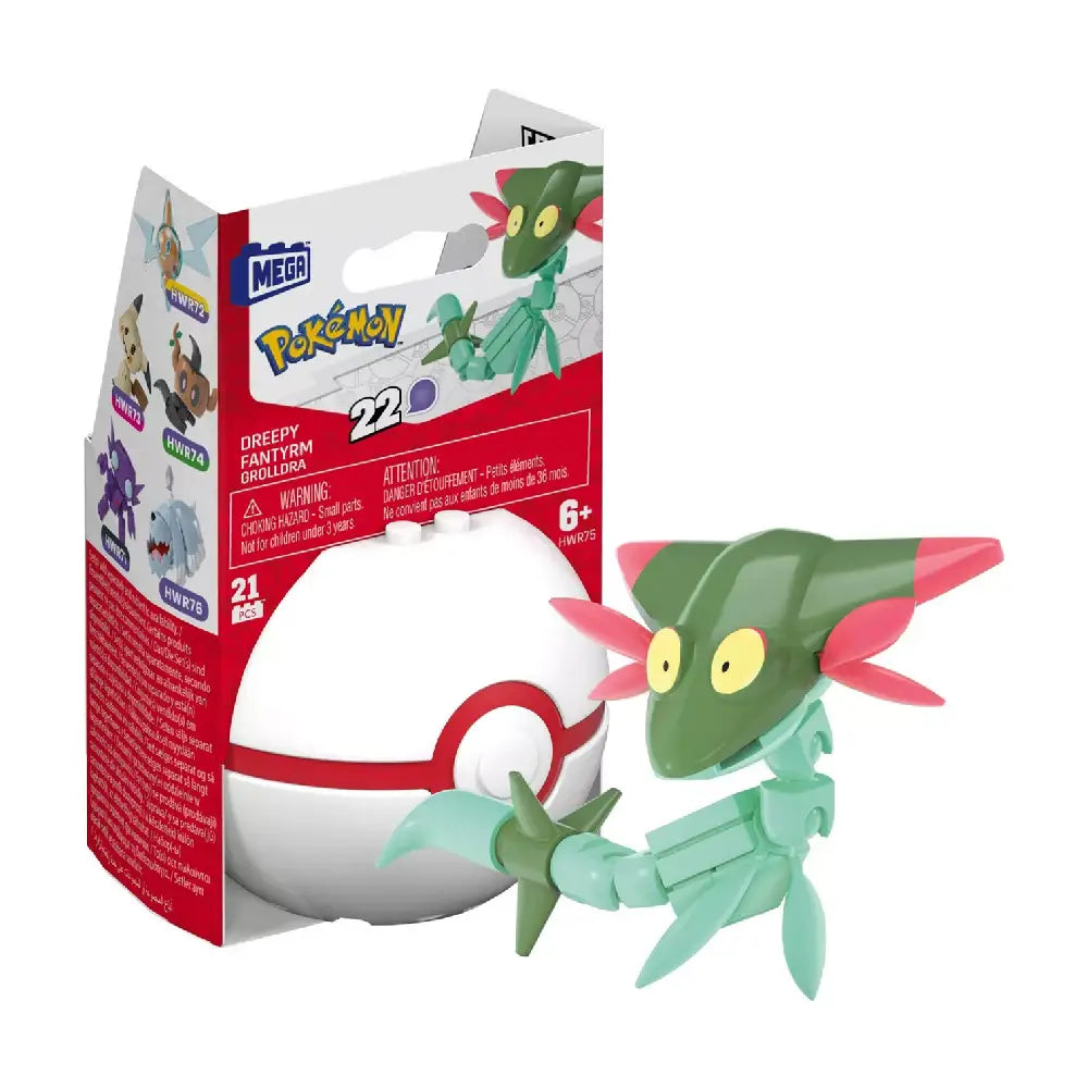 MEGA Pokémon Poké Ball Dreepy HWR75 thumbnail