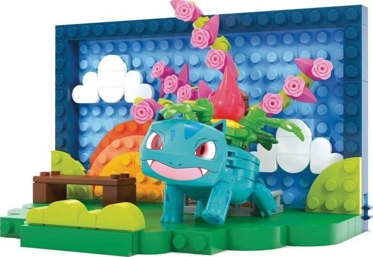 MEGA Pokémon Park Scene Building Toy Kit with 1 Poseable Action Figure (220 Pieces), Creative Building Set for Kids thumbnail