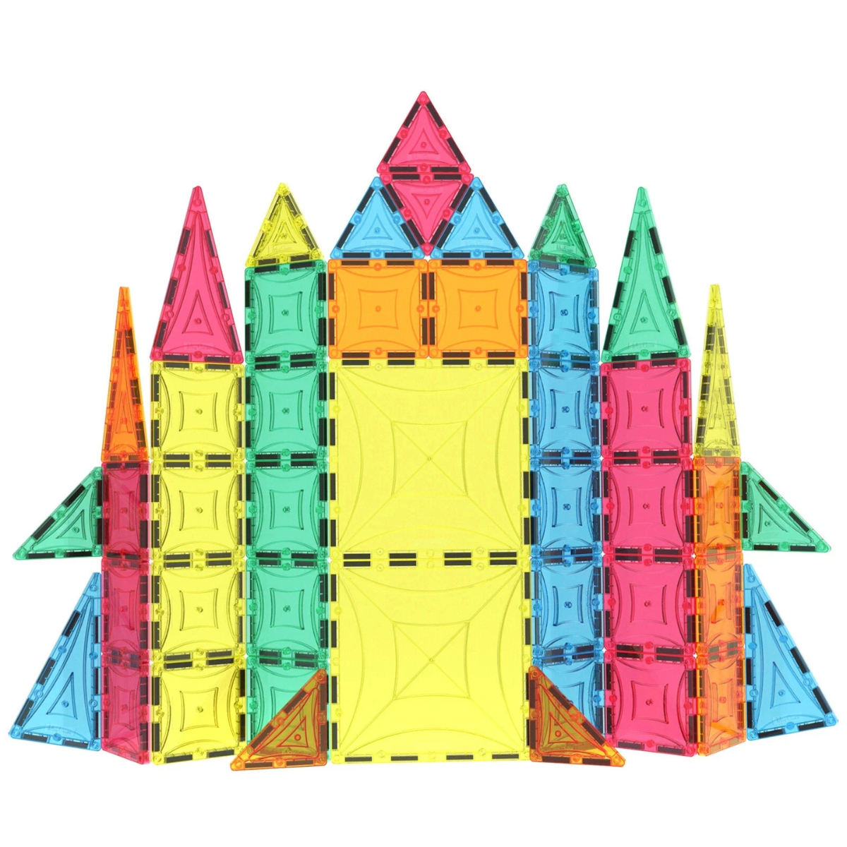 Mag-Genius Award-Winning Magnetic Tiles 60pcs thumbnail