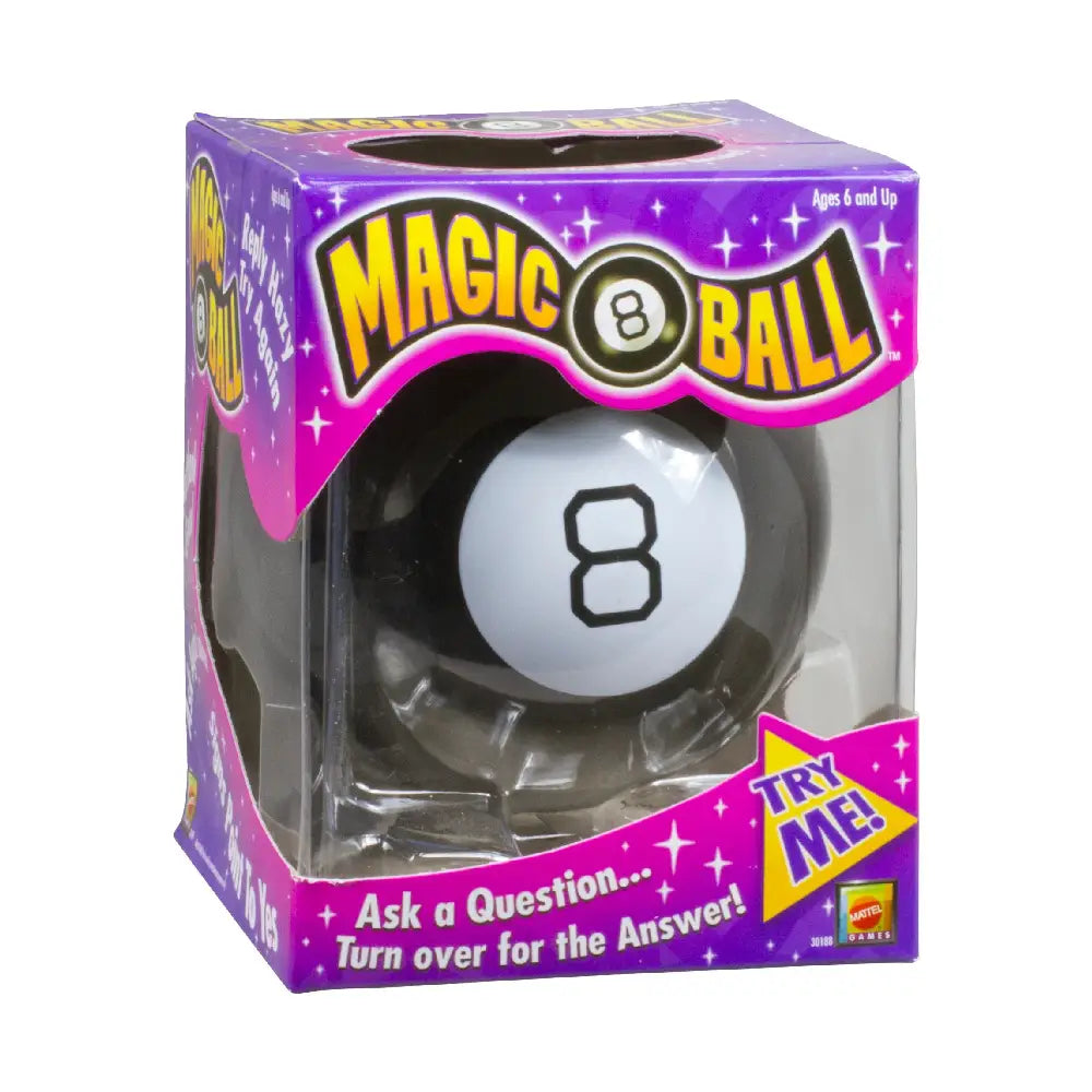 Magic 8 Ball Fortune-Telling Novelty Toy by Mattel 30188 thumbnail