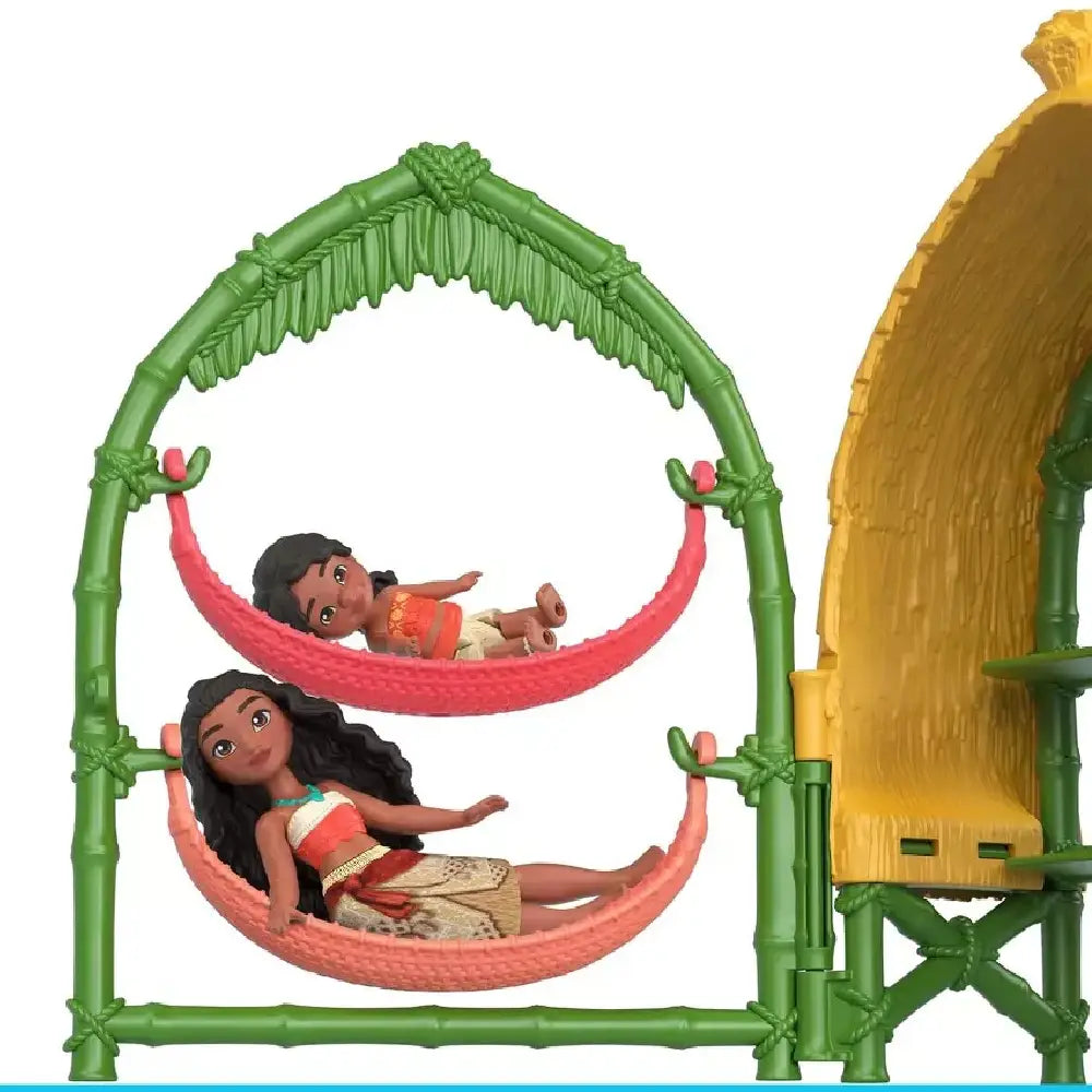 Mattel Disney Moana 2 Toys, Moana & Simea Village Home Playset JBT51 thumbnail