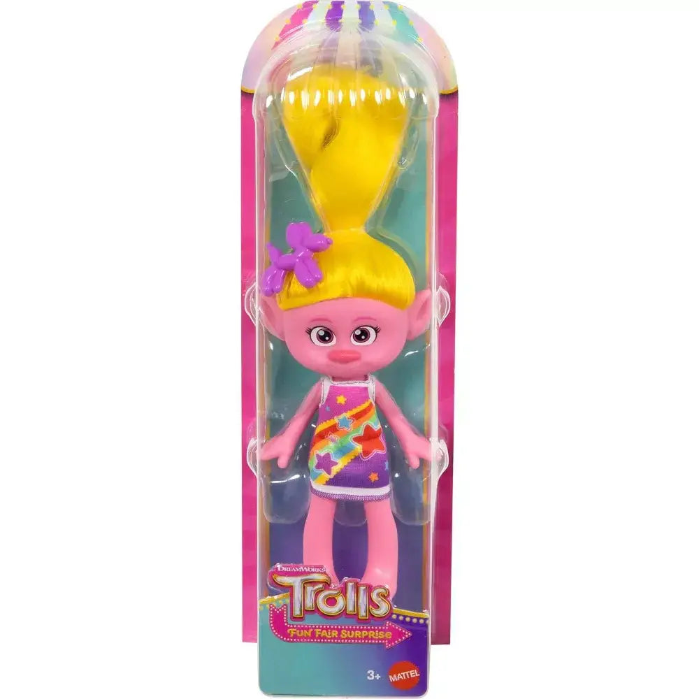 Mattel DreamWorks Trolls Fun Fair Surprise Trendsettin’ Viva Fashion Doll HXF10 thumbnail