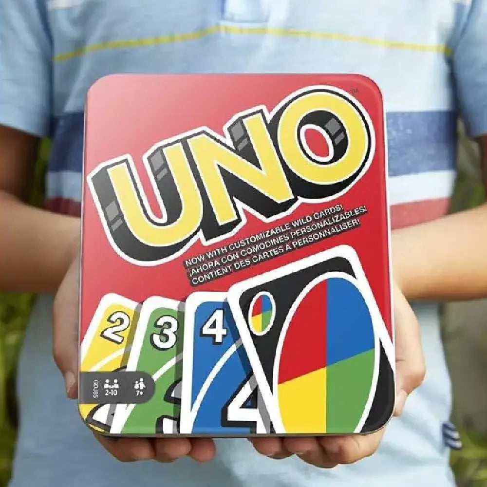 Mattel Games - UNO Deluxe Card Game Tin Y5206 thumbnail