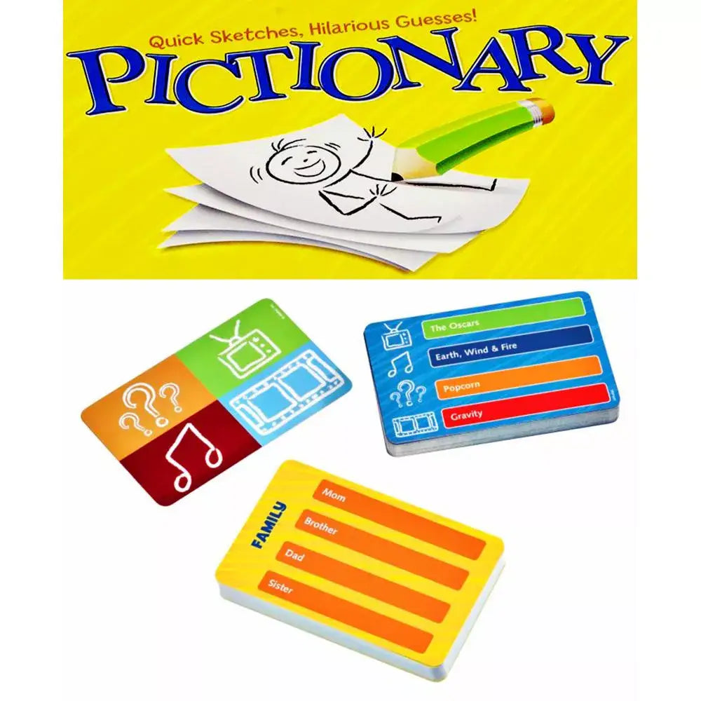 Mattel Games Pictionary Card Game T5132 thumbnail